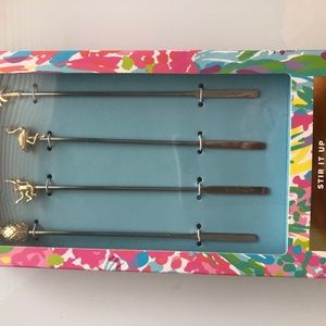 Lilly Pulitzer drink swizzles